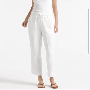J. Crew NWT Seaside Pant in soft gauze Small White